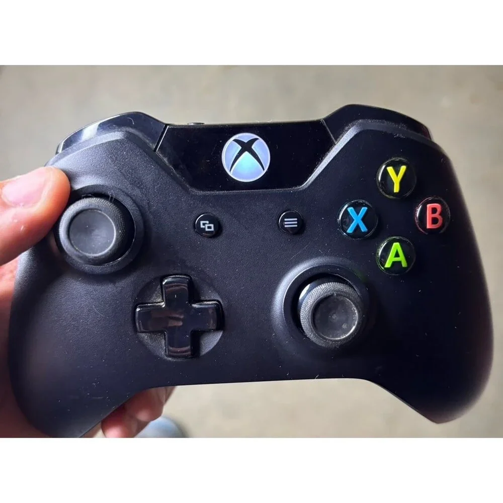 Microsoft Xbox One Controller Wireless Used Black 1537 Tested